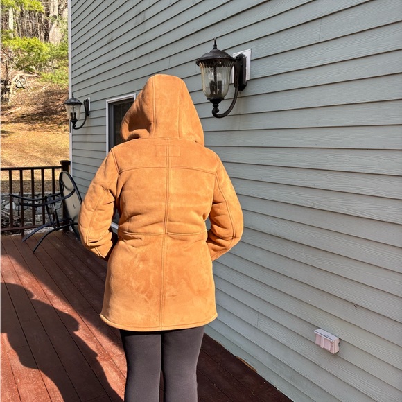 Michael Kors Faux Suede/Shearling Coat - Picture 7 of 8